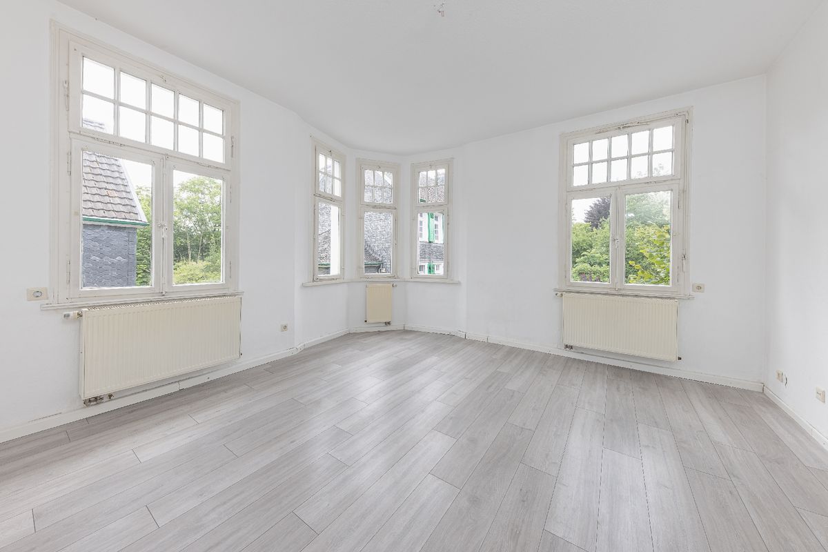 Wohnung 1: wohnen mit Erker