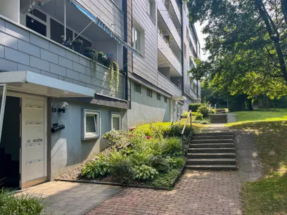 Hauseingang zu Wohnung