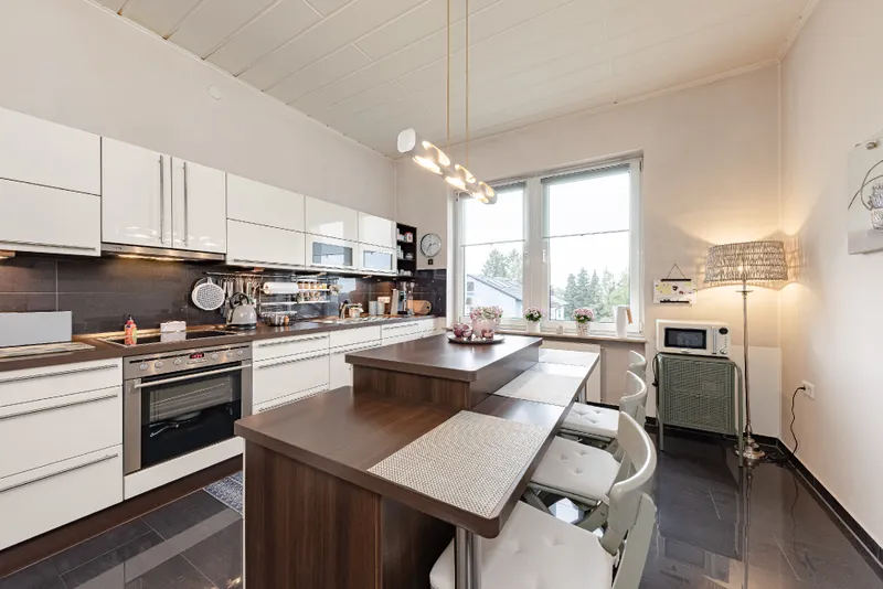 stilvolle Wohnküche