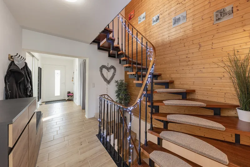 gemütliches Treppenhaus