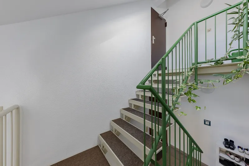 gepflegtes Treppenhaus