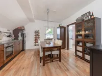 Wohnküche im Dachgeschoss