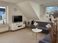 helles Wohnen mit Balkon