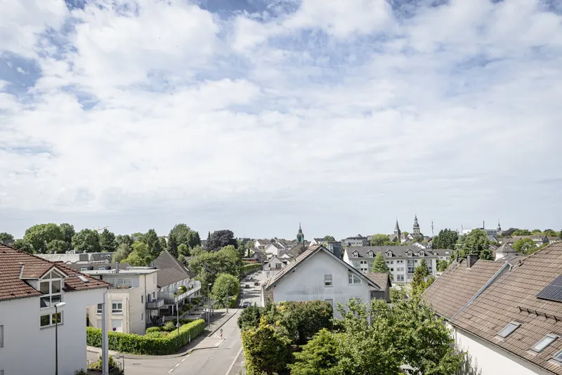 Fernsicht vom Balkon