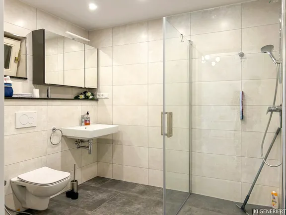 modernes Badezimmer