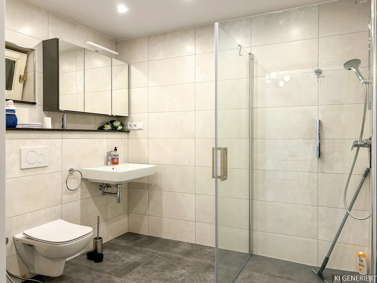 modernes Badezimmer