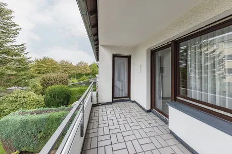 Loggia im Obergeschoss