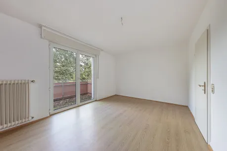 Schlafbereich mit Balkon