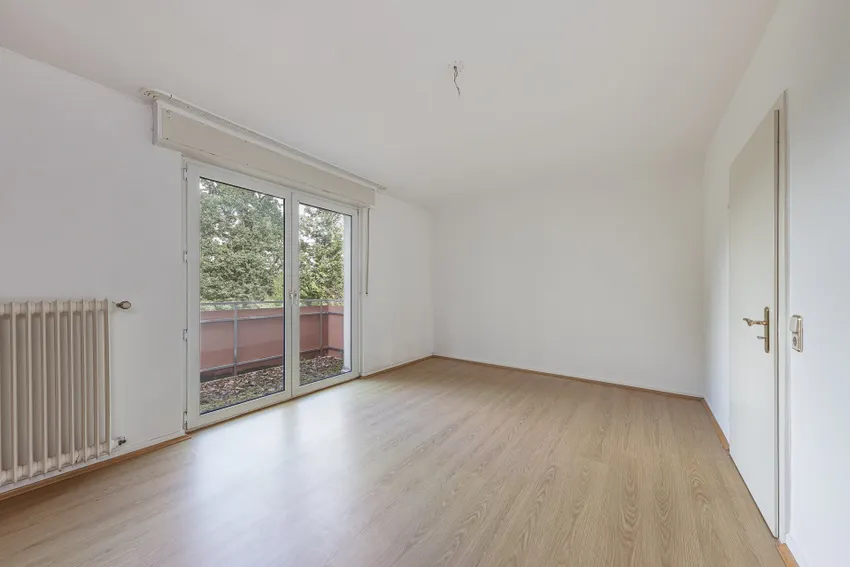 Schlafbereich mit Balkon