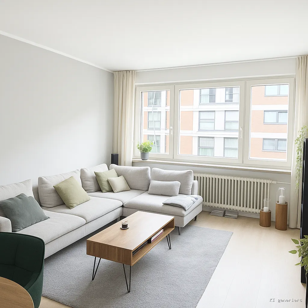 Düsseldorf-Unterbilk: 4-Zimmer-Balkonwohnung mit Blick in begrünte Hinterhöfe!! - Foto 2