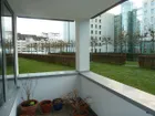 Balkon zur Rückseite (älteres Foto)