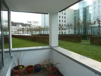 Balkon zur Rückseite (älteres Foto)