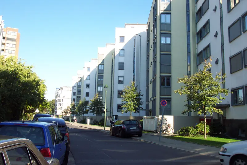 Vor der Tür