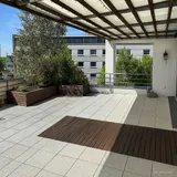 Dachterrasse mit süd-westlicher Ausrichtung