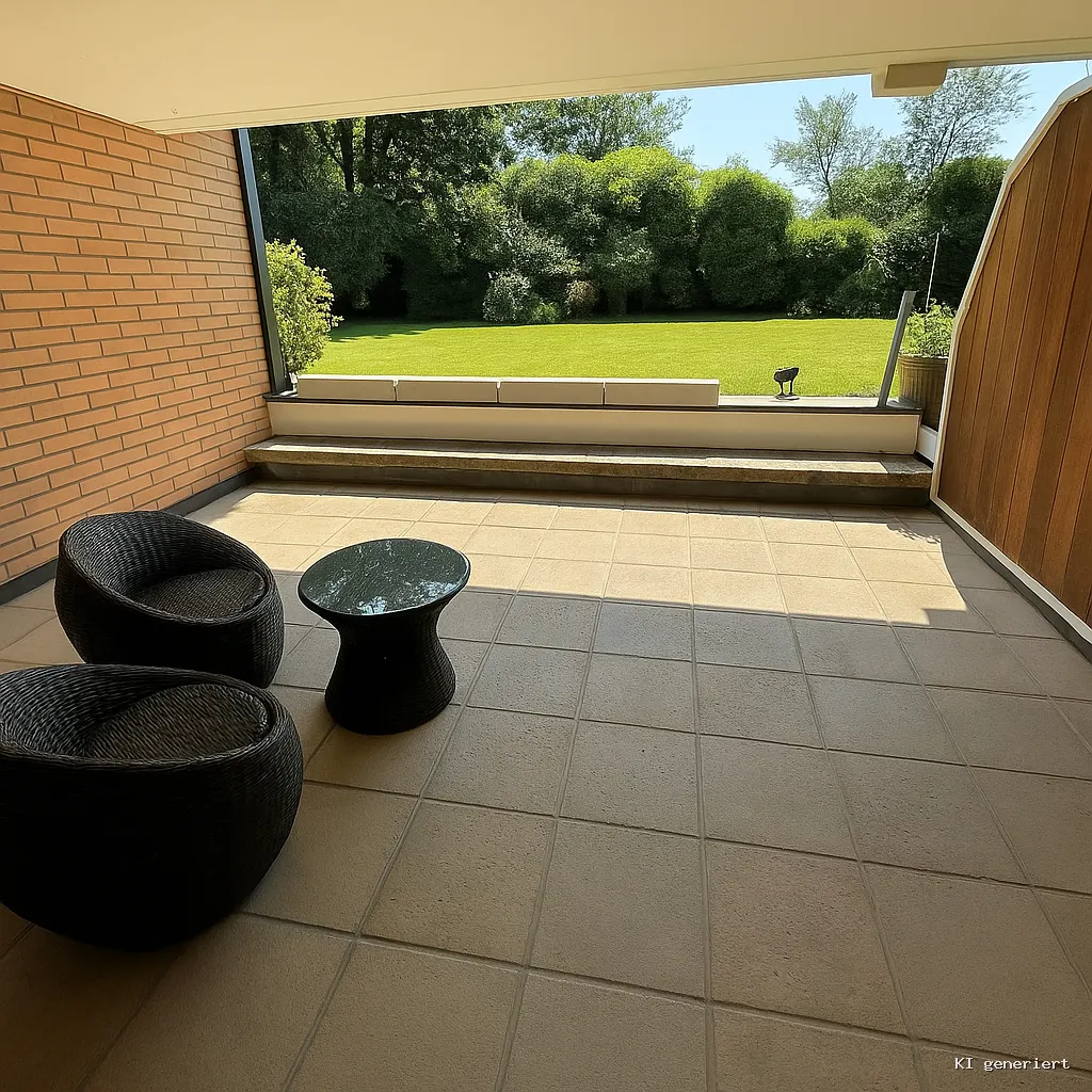 Düsseldorf-Niederkassel: Möbliertes Apartment mit großer Westterrasse und Gartenblick! - Photo 4