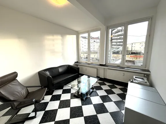 Büro zur Rückseite