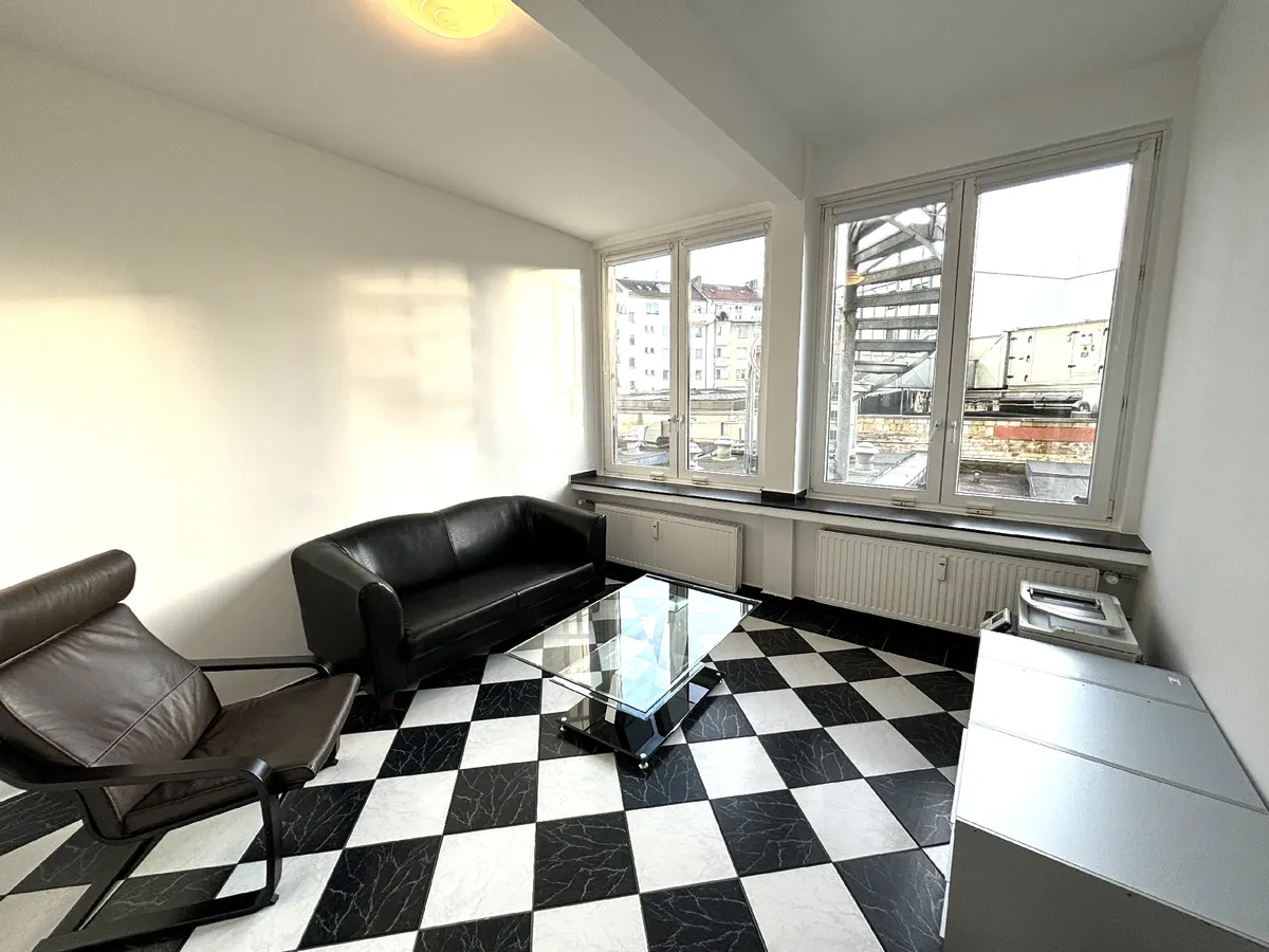 Büro zur Rückseite