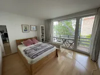 Schlabereich und Balkon