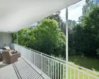 Süd-Ost-Balkon mit Grünblick