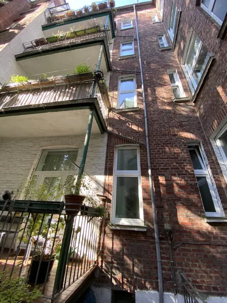 Balkone zur Hofseite