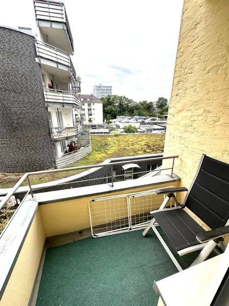 ein Balkon