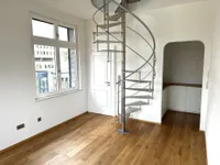 Wohnzimmer Blick zur Küche