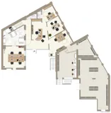 Grundriss Hinterhaus - Erdgeschoss