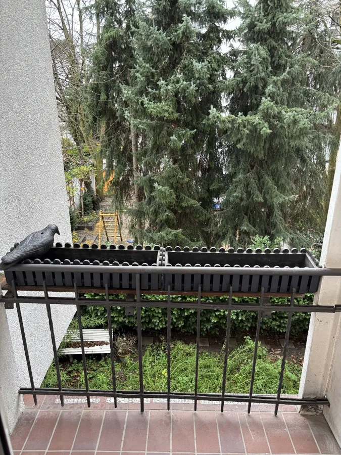 Balkon zur Rückseite