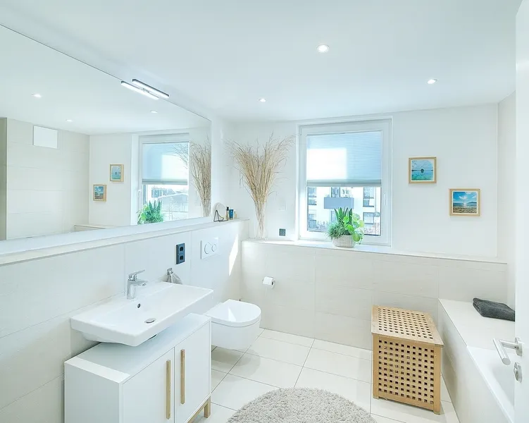 Wannenbad im Obergeschoss