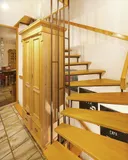 Treppe zu den Obergeschossen