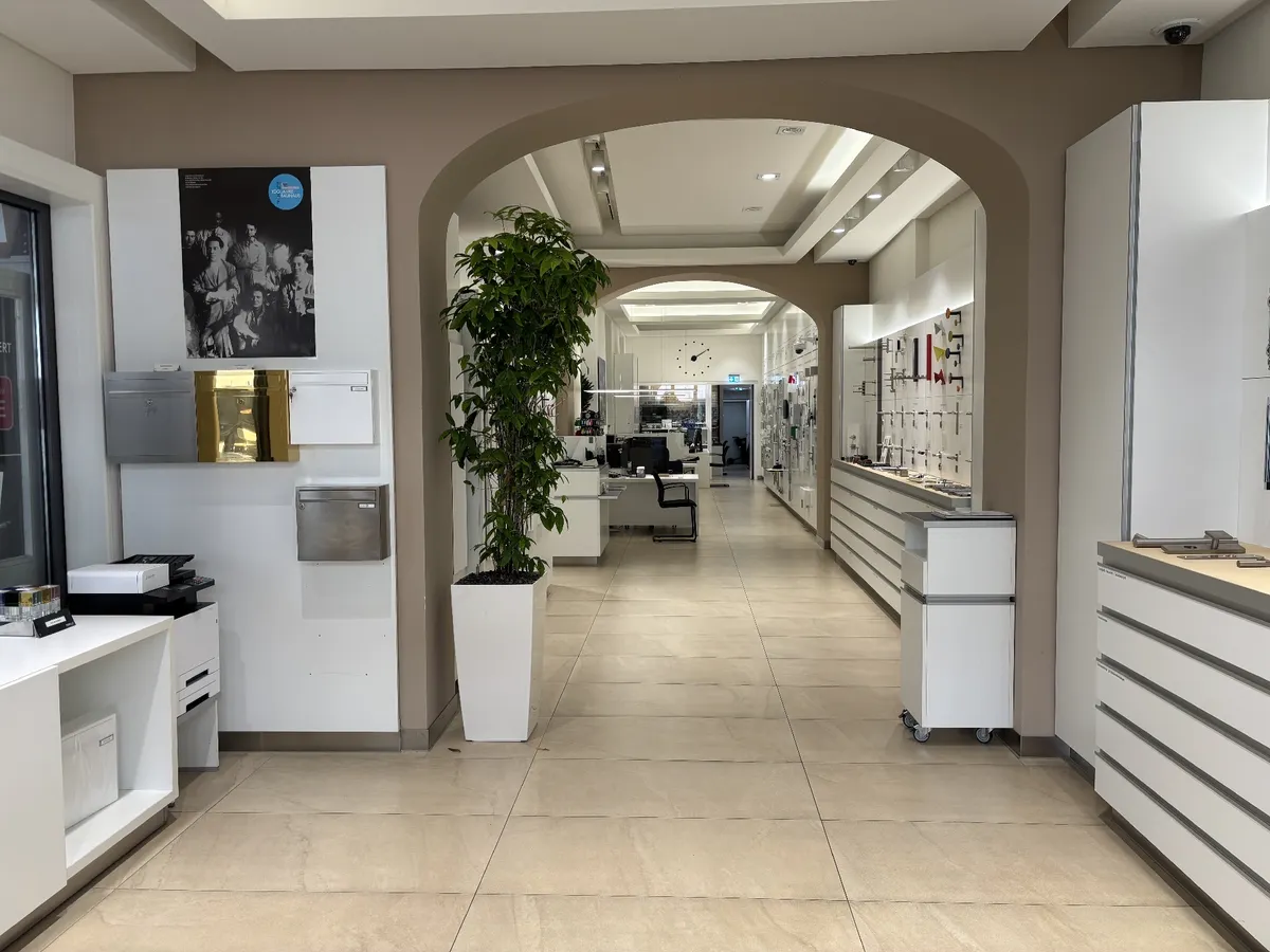 Blick durch das Ladenlokal