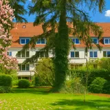 Hausansicht vom Garten aus