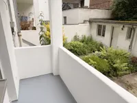 Balkon zur Hofseite