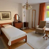 Schlafzimmer zum Garten