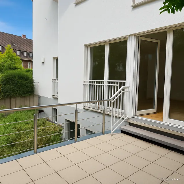 Terrasse des Wohnzimmers