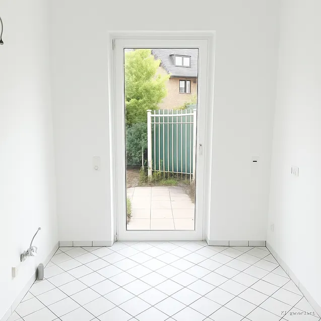 Küche mit Terrasse