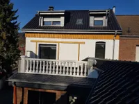 Blick auf Dachterrasse