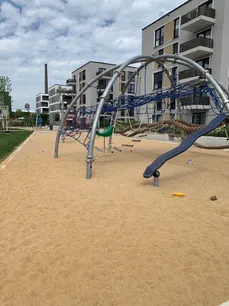 Spielplatz in der Wohnanlage