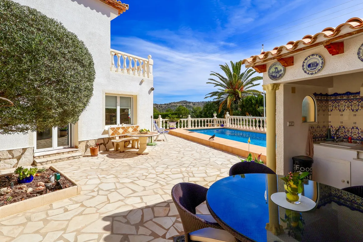 Terrasse mit Barbecue