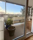 Schiebetür zum Balkon
