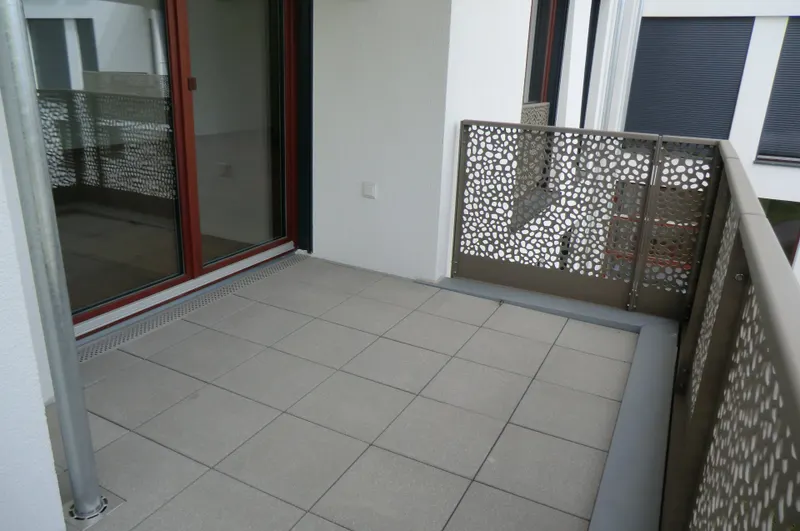 großer Balkon