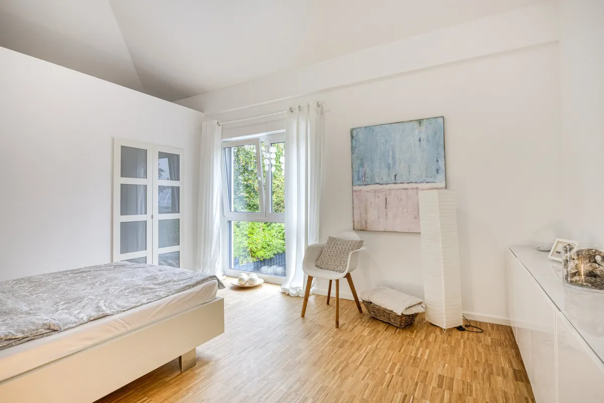 Vielseitig nutzbares Schlaf- oder Arbeitszimmer