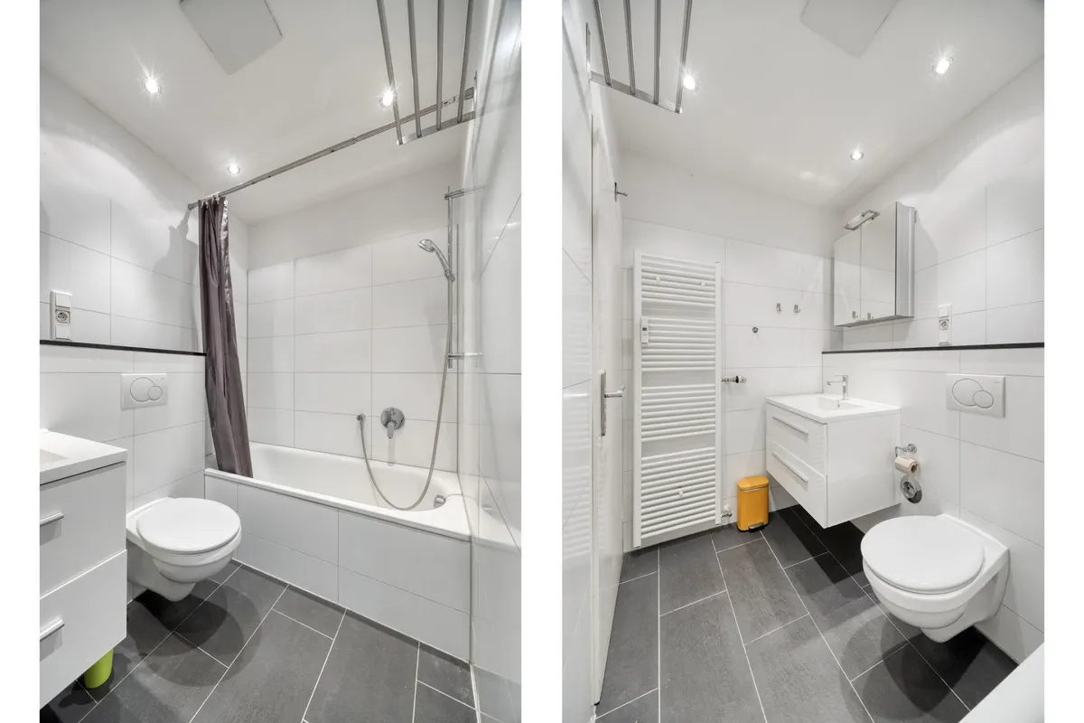 modernes Badezimmer