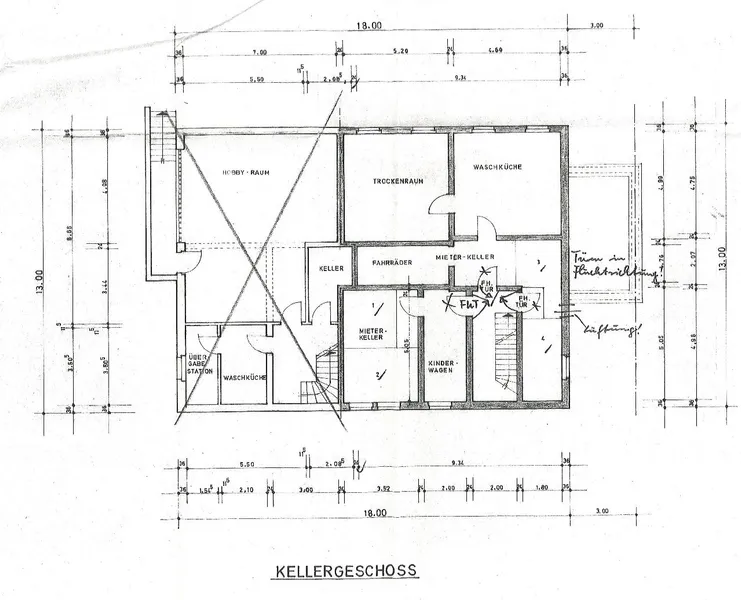 Grundriss Keller Haus 2