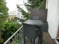 Balkon im 1. OG Rückseite / Sommerbild