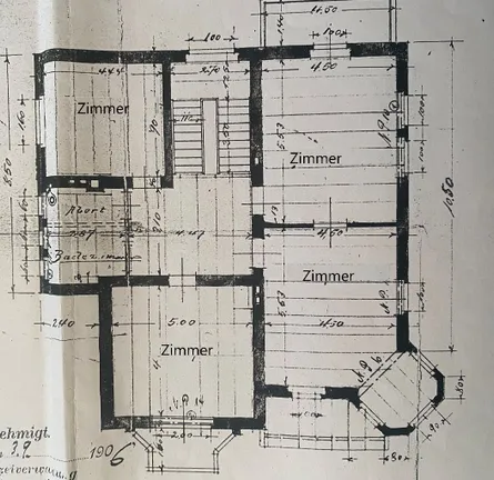 Grundriss Obergeschoss