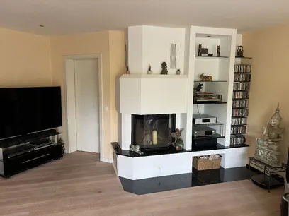 Kamin im Wohnraum