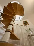Wendeltreppe ins Studio