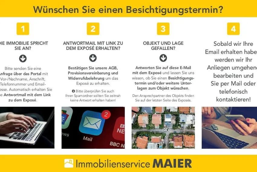 Information Besichtigungstermin