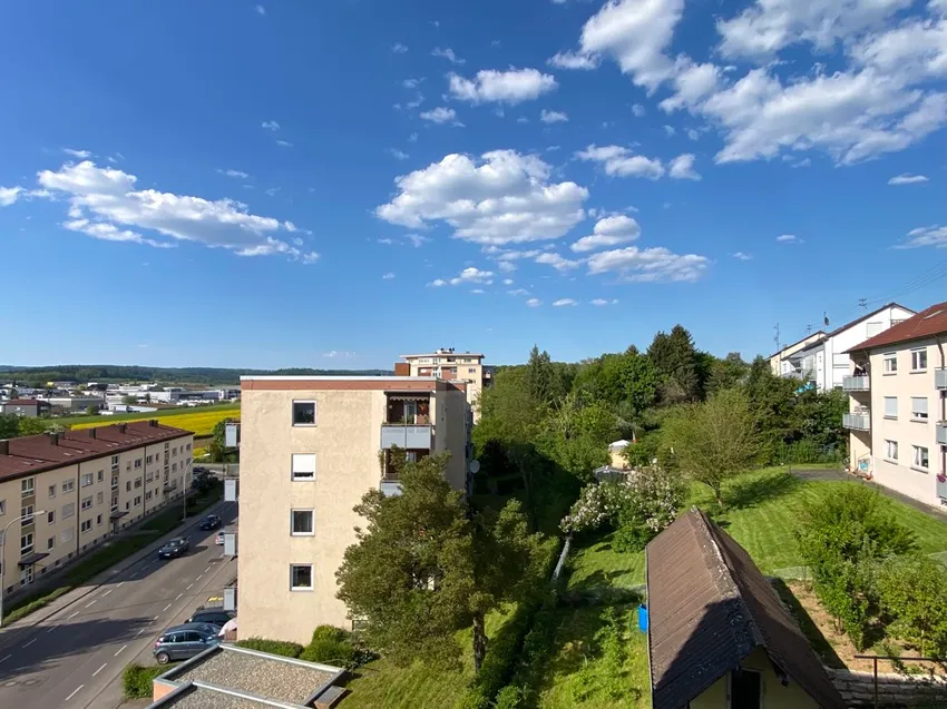Blick vom Nordbalkon ...